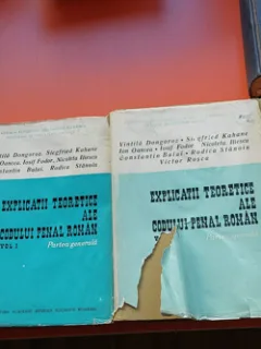 Explicatii teoretice ale codului penal roman - Vol. 1, 2, 3, 4 - Vintila Dongoroz, Rodica Stanoiu