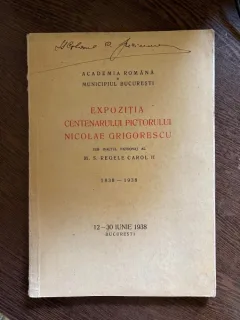 Expozitia centenarului pictorului Nicolae Grigorescu 12-30 iunie 1938
