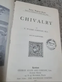 F. Warre Cornish - Chivalry