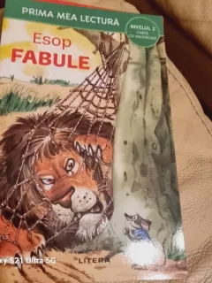 Prima mea lectura - Fabule de Esop (Nivelul 2 Carte cu majuscule)