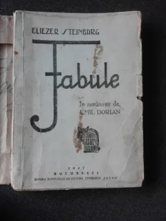 FABULE - ELIEZER STEINBARG  (TRADUCERE EMIL DORIAN)