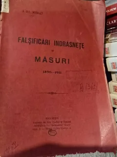 Falsificari indrasnete de masuri 1896-1911 - I. St. Murat
