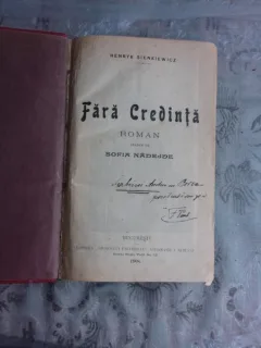 FARA CREDINTA - HENRYK SIENKIEWICZ