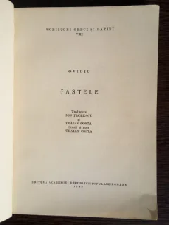 Fastele - Ovidiu