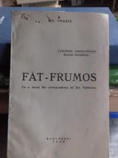 Fat-frumos cu o anexa din corespondenta lui Em. Garleanu - Gh. Vrabie