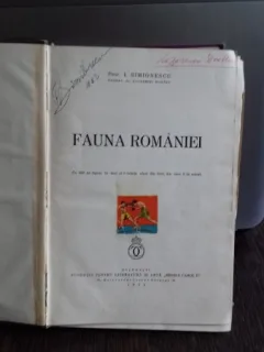 FAUNA ROMANIEI - I. SIMIONESCU