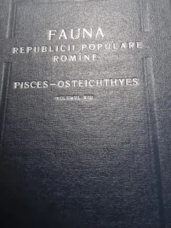 FAUNA R.P.R. VOL.XIII PISCES - OSTEICHTHYES (PESTI GANOIZI SI OSOSI) : PETRU BANARESCU St