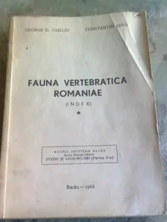 Fauna vertebratica romaniae , George D. Vasiliu , 1968