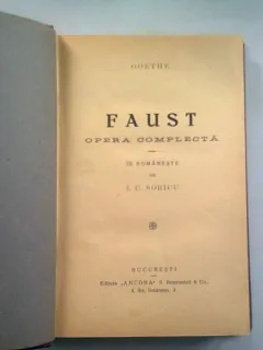 FAUST OPERA COMPLECTA - GOETHE