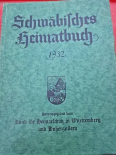 Felix Schuster - Schwabisches Heimatbuch Carte de Istorie