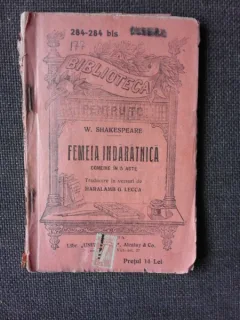 FEMEIA INDARATNICA - W. SHAKESPEARE