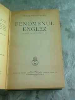 FENOMENUL ENGLEZ - DRAGOS PROTOPOPESCU