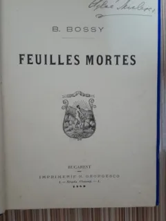 Feuilles Mortes - B. Bossy