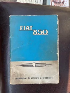 Fiat 850 Instructiuni de utilizare si intretinere