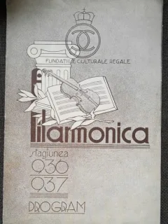 Filarmonica, program stagiunea 1936-1937