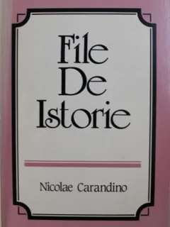 File de Istorie - Nicolae Carandino