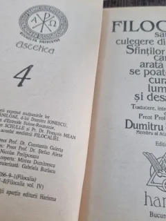 FILOCALIA SFINTELOR NEVOINTE ALE DESAVARSIRII - VOL.4