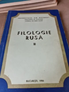 Filologie rusa XI, colectiv de autori