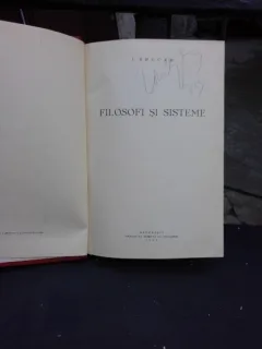 FILOSOFI SI SISTEME - I. BRUCAR
