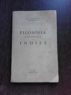 FILOSOFIA ISOTERICA A INDIE - J.C. CHATTERJI