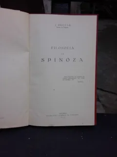 FILOSOFIA LUI SPINOZA - I. BRUCAR