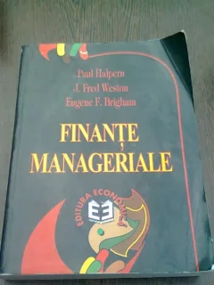 FINANTE MANAGERIALE - PAUL HALPERN