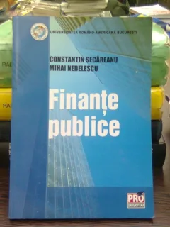 Finante publice -Mihai Nedelescu, Constantin Secareanu