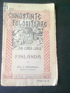 FINLANDA - I. SIMIONESCU