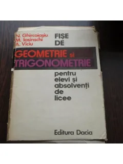 FISE DE GEOMETRIE SI TRIGONOMETRIE - N.GHIRCOIASU