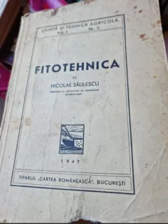 FITOTEHNICA - NICOLAE SAULESCU