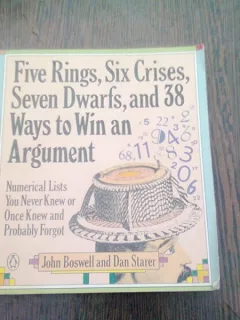 FIVE RINGS, SIX CRISES SEVEN DWARFS, AND 38 WAYS TO WIN AN ARGUMENT
