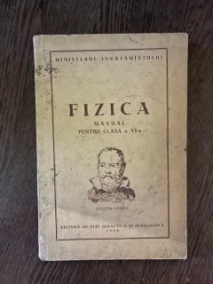 Fizica manual pentru clasa a VI-a (1955)