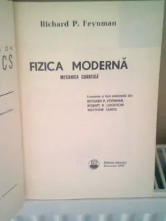 FIZICA MODERNA VOL3. FIZICA CUANTICA - RICHARD P. FEYNMAN
