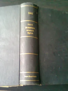 FIZICA MOLECULARA, ACUSTICA, OPTICA, CURS 1901, LITOGRAFIAT