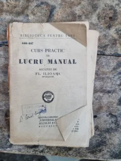 Fl. Ilioasa - Curs practic de lucru manual