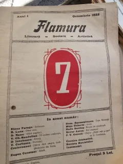 Flamura - Literara Sociala Artistica - Anul I Nr. 7 - Octombrie 1922