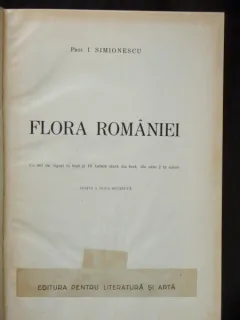FLORA ROMANIEI - I. SIMIONESCU