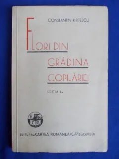 FLORI DIN GRADINA COPILARIEI - CONSTANTIN KIRITESCU