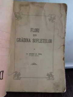 Flori din gradina sufletelor - Dr. Grigorie Gh. Comsa