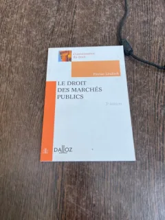 Florian Linditch Le droit des marches publics