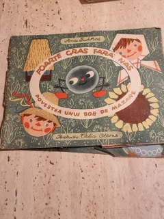 FOARTE GRAS FARA NAS, POVESTEA UNUI BOB DE MAZARE - ANA TUDORAS, ILUSTRATII DE CLELIA OTTONE