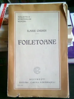 FOILETOANE - ILARIE CHENDI