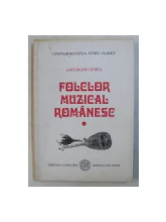 FOLCLOR MUZICAL ROMANESC - GHEORGHE OPREA  VOL.1