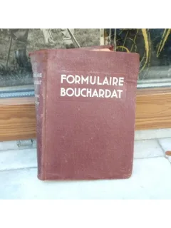Formulaire Bouchardat , A. Desgrez , 1932