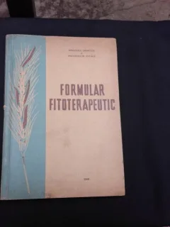 FORMULAR FITOTERAPEUTIC - DUMITRU GR. CONSTANTINESCU
