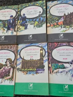 Forsyte Saga + Comedia moderna - John Galsworthy 6 volume