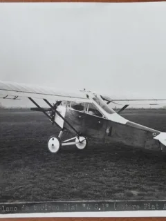 Fotografie, Aeroplan turistic Fiat A.S.1, perioada interbelica