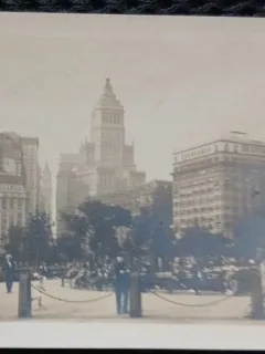 Fotografie, Battery Park, New York 1925