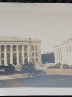 Fotografie, Boston, Harvard Medical School, curtea universitatii, 1925