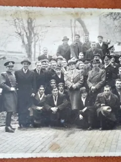 Fotografie, Boxeuri amatori la proba cantarului pentru Campionatul National 1934